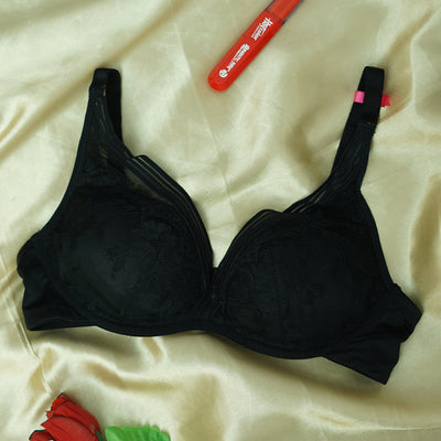 Premium Soft Net Padded Bra