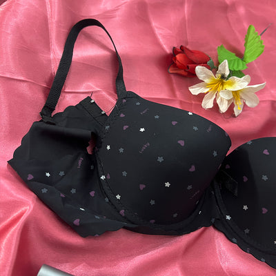 Playful Charm Lightly Padded Printed Bra