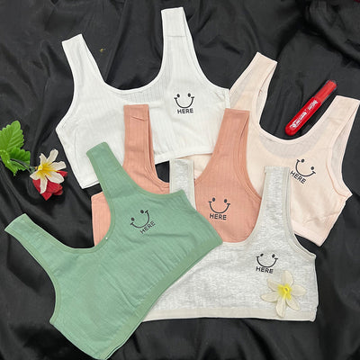 Everyday Smiley Comfort Ribbed Bralette