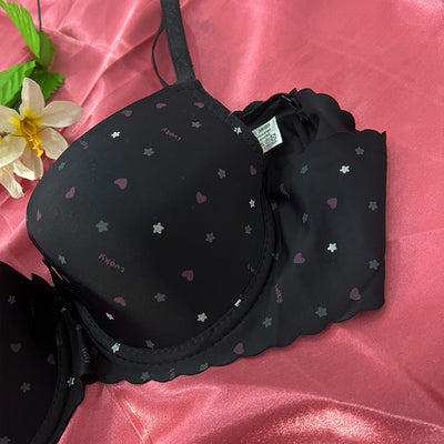 Playful Charm Lightly Padded Printed Bra