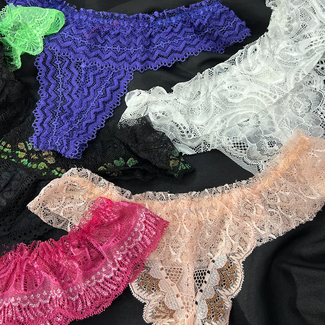 Lace Cheeky Thong Panty – Ultra Soft & Stretchable