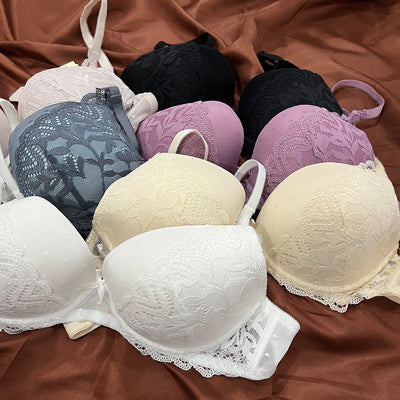 Elegant Lace Lift Lightly Padded Bra