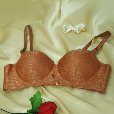 Heart Elegance Seamless Padded Bra