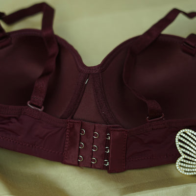 Smooth Half-Cup Non-Wired Push-Up Bra