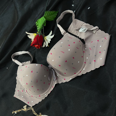 Playful Charm Lightly Padded Printed Bra