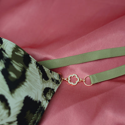 Leopard Print Push-Up Bra