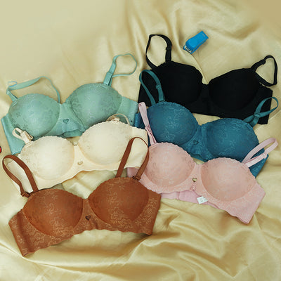 Heart Elegance Seamless Padded Bra