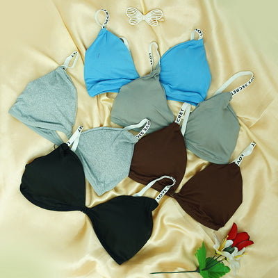 Sleek & Comfy Front-Open Cotton Bra