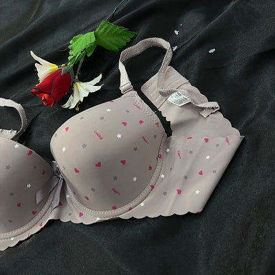 Playful Charm Lightly Padded Printed Bra