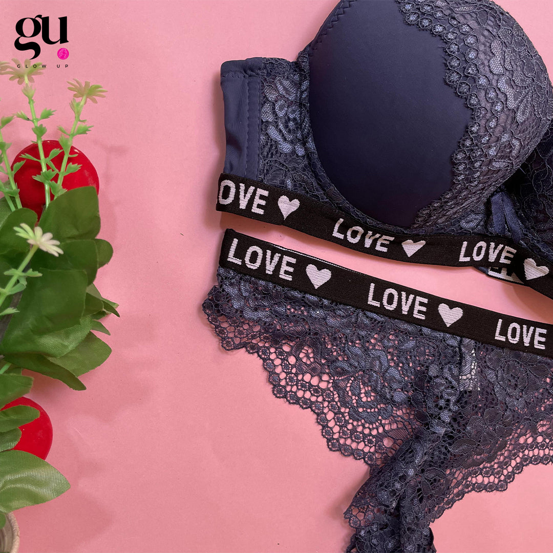 Love Lace Bold Premium Lingerie Set