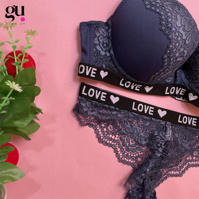 Love Lace Bold Premium Lingerie Set