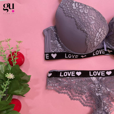 Love Lace Bold Premium Lingerie Set