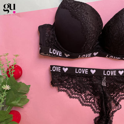 Love Lace Bold Premium Lingerie Set