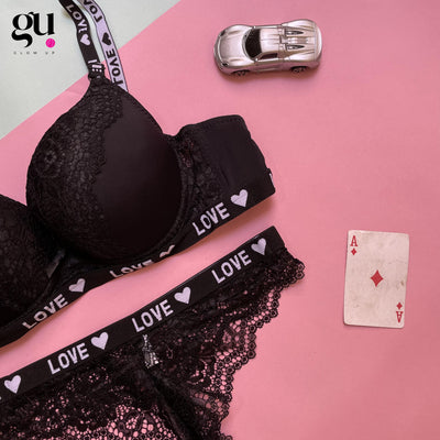 Love Lace Bold Premium Lingerie Set