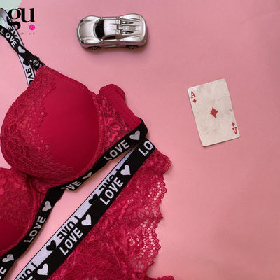 Love Lace Bold Premium Lingerie Set