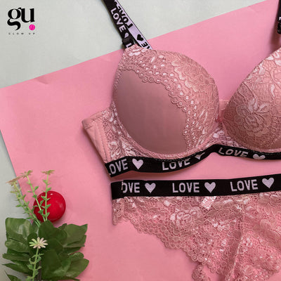 Love Lace Bold Premium Lingerie Set