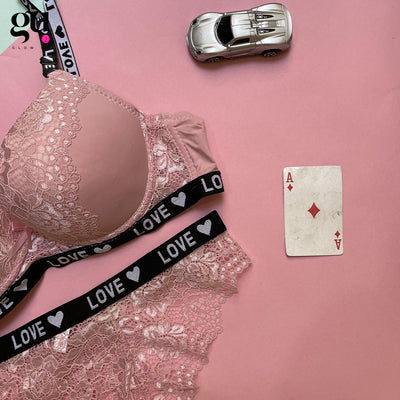 Love Lace Bold Premium Lingerie Set