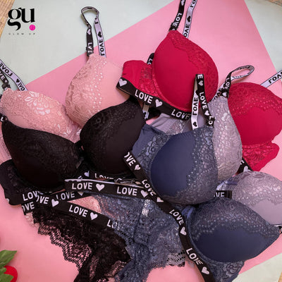 Love Lace Bold Premium Lingerie Set