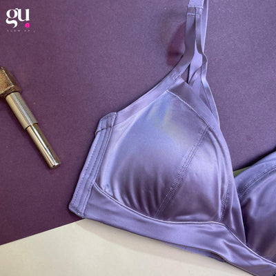 Midnight Muse – Satin Soft Comfort Bra