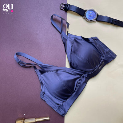 Midnight Muse – Satin Soft Comfort Bra