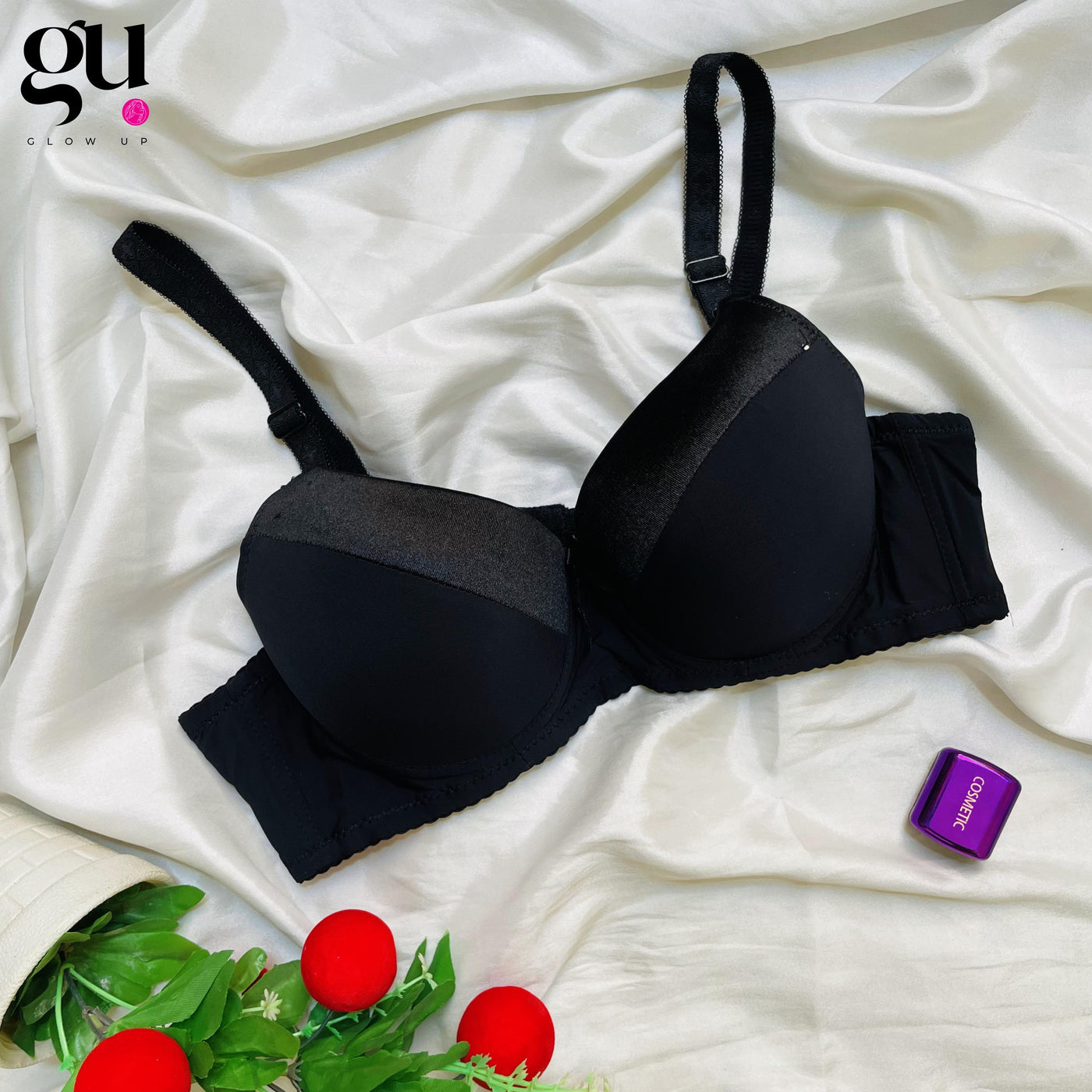 Crimson Comfort Padded Bra
