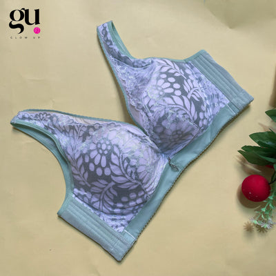 Frost Bloom Lace Bra