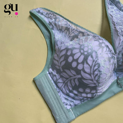 Frost Bloom Lace Bra