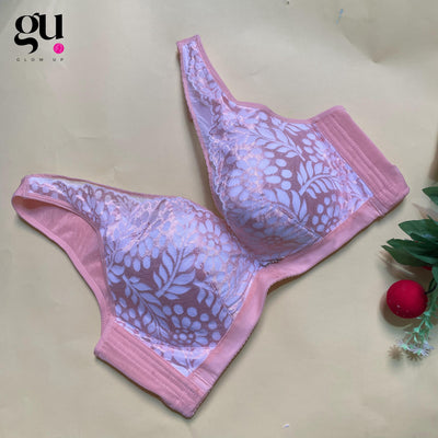 Frost Bloom Lace Bra