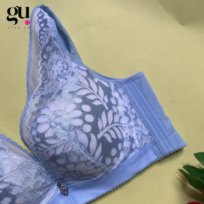 Frost Bloom Lace Bra