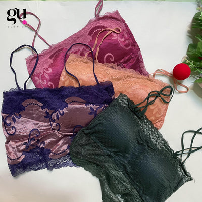 Blush Whisper Lace Bralette