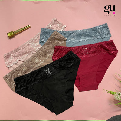 Stretchable – Soft Lace Trim Panty