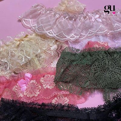 Blush Bloom Lace Thong