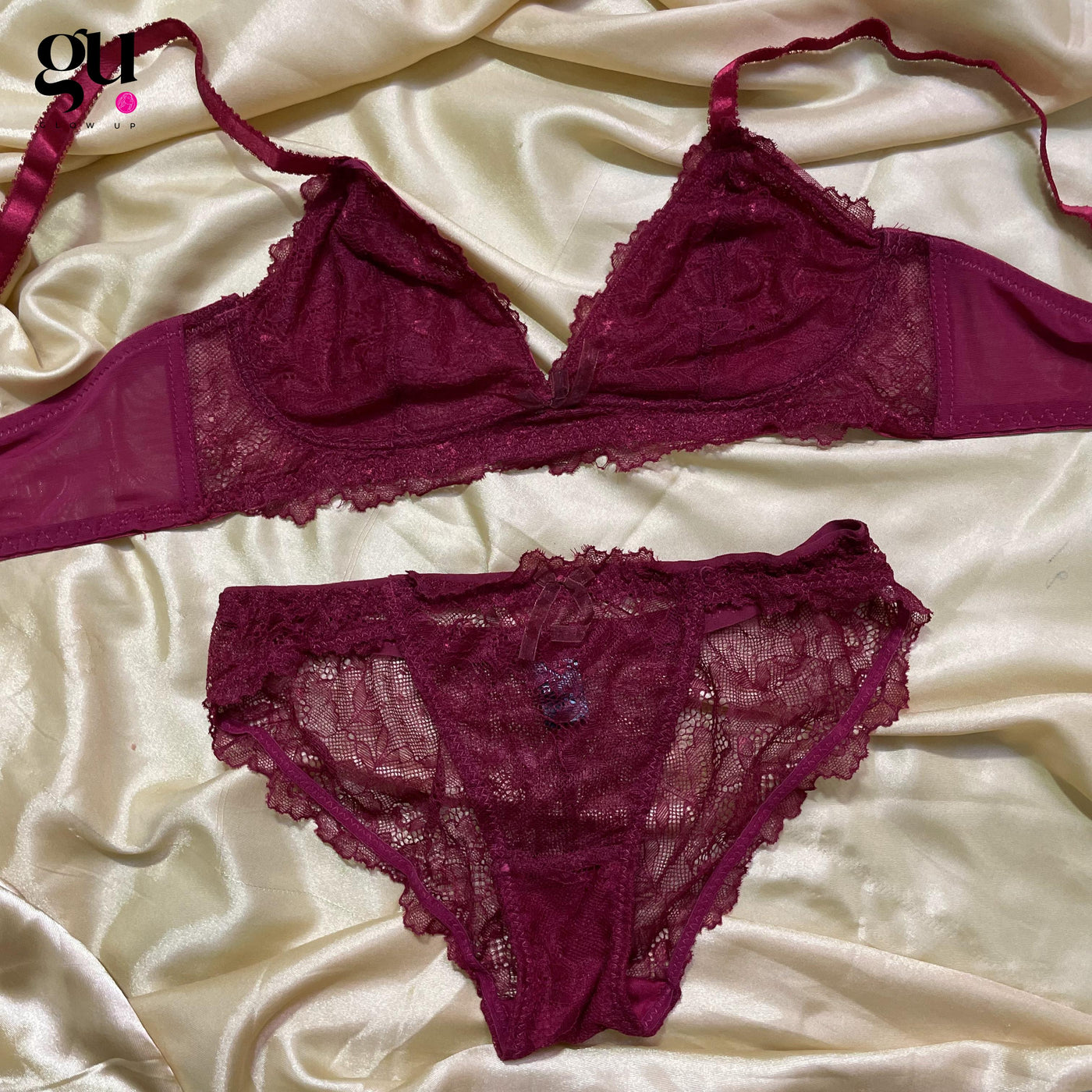Everyday Elegance Net Bra Set
