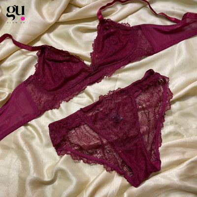 Everyday Elegance Net Bra Set