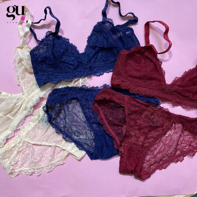 Everyday Elegance Net Bra Set