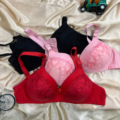 Everyday Comfort Cotton Bra – Single Padded & Breathable