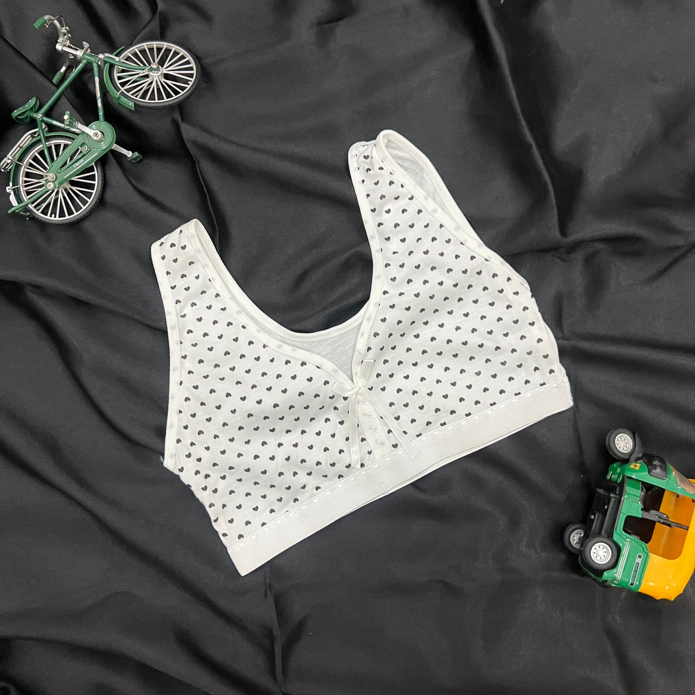 Stretch Fit Bidi-Style Sports Bra – Free Size, All-Day Comfort