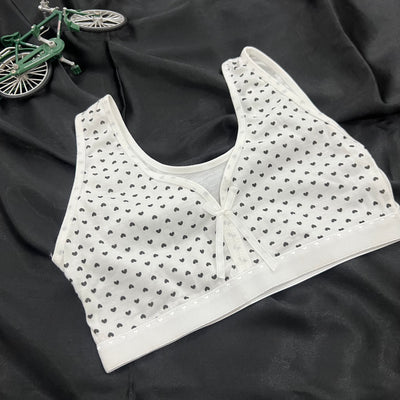 Stretch Fit Bidi-Style Sports Bra – Free Size, All-Day Comfort