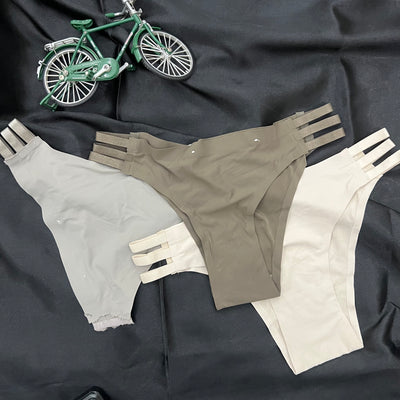 Triple-Strap Seamless Bikini Brief – Thong