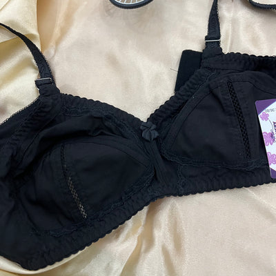 Daily Wear Non-Padded Cotton Bra – Full Coverage & Comfortable Fit