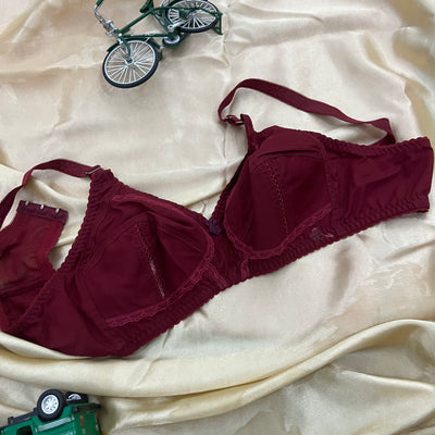 Daily Wear Non-Padded Cotton Bra – Full Coverage & Comfortable Fit