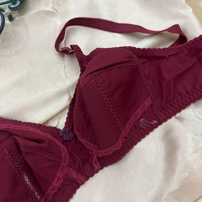 Daily Wear Non-Padded Cotton Bra – Full Coverage & Comfortable Fit