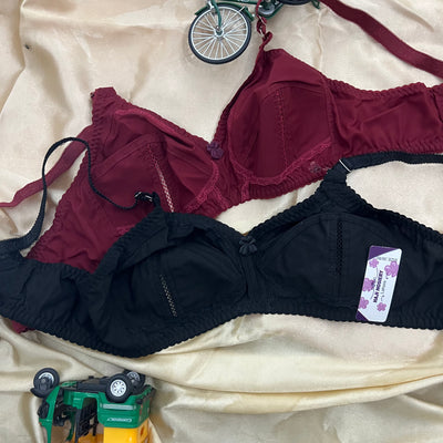 Daily Wear Non-Padded Cotton Bra – Full Coverage & Comfortable Fit
