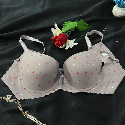 Playful Charm Lightly Padded Printed Bra