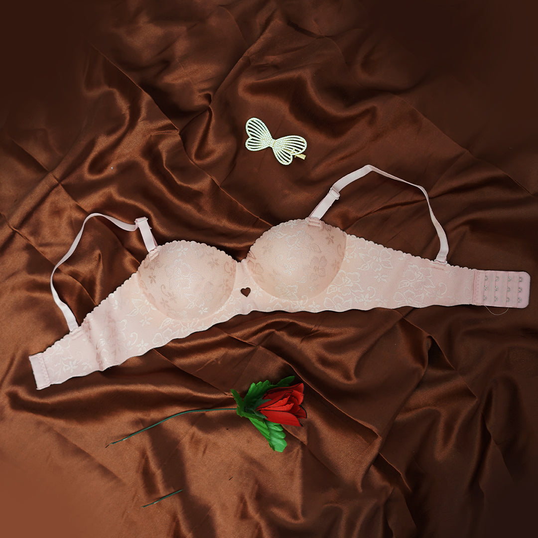 Heart Elegance Seamless Padded Bra