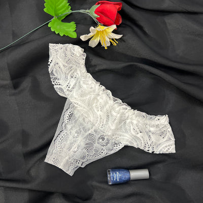 Lace Cheeky Thong Panty – Ultra Soft & Stretchable