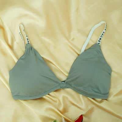 Sleek & Comfy Front-Open Cotton Bra