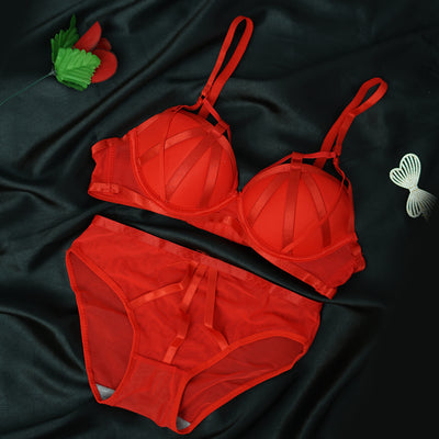 Premium Ribbon Bra & Panty Set