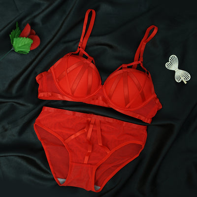 Premium Ribbon Bra & Panty Set