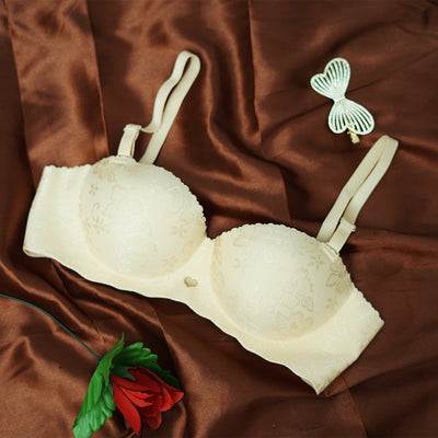 Heart Elegance Seamless Padded Bra
